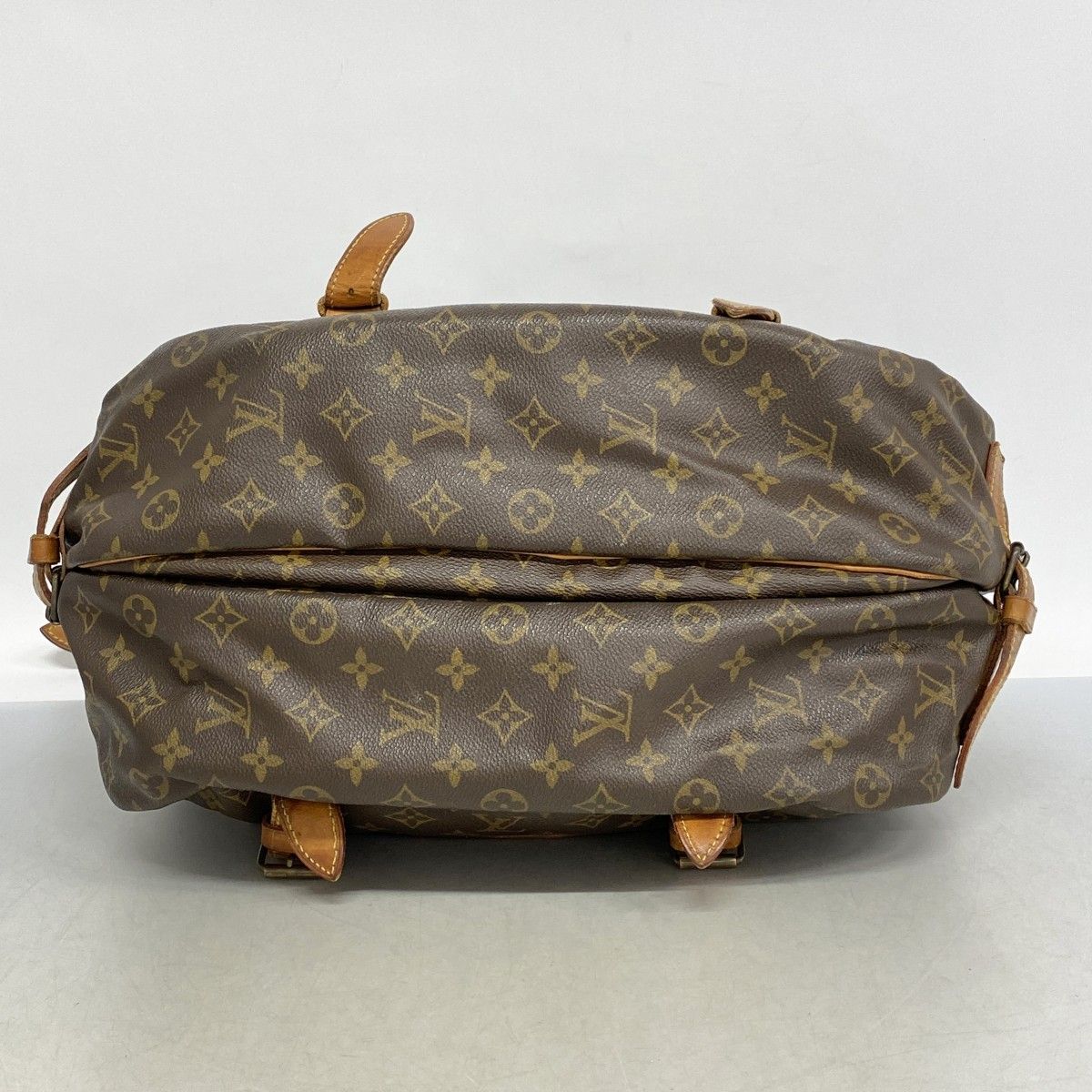 ルイヴィトン ソミュール43 モノグラム ショルダーバッグ 斜め掛け 廃盤品 LOUIS VUITTON ルイヴィトン ソミュール43 モノグラム