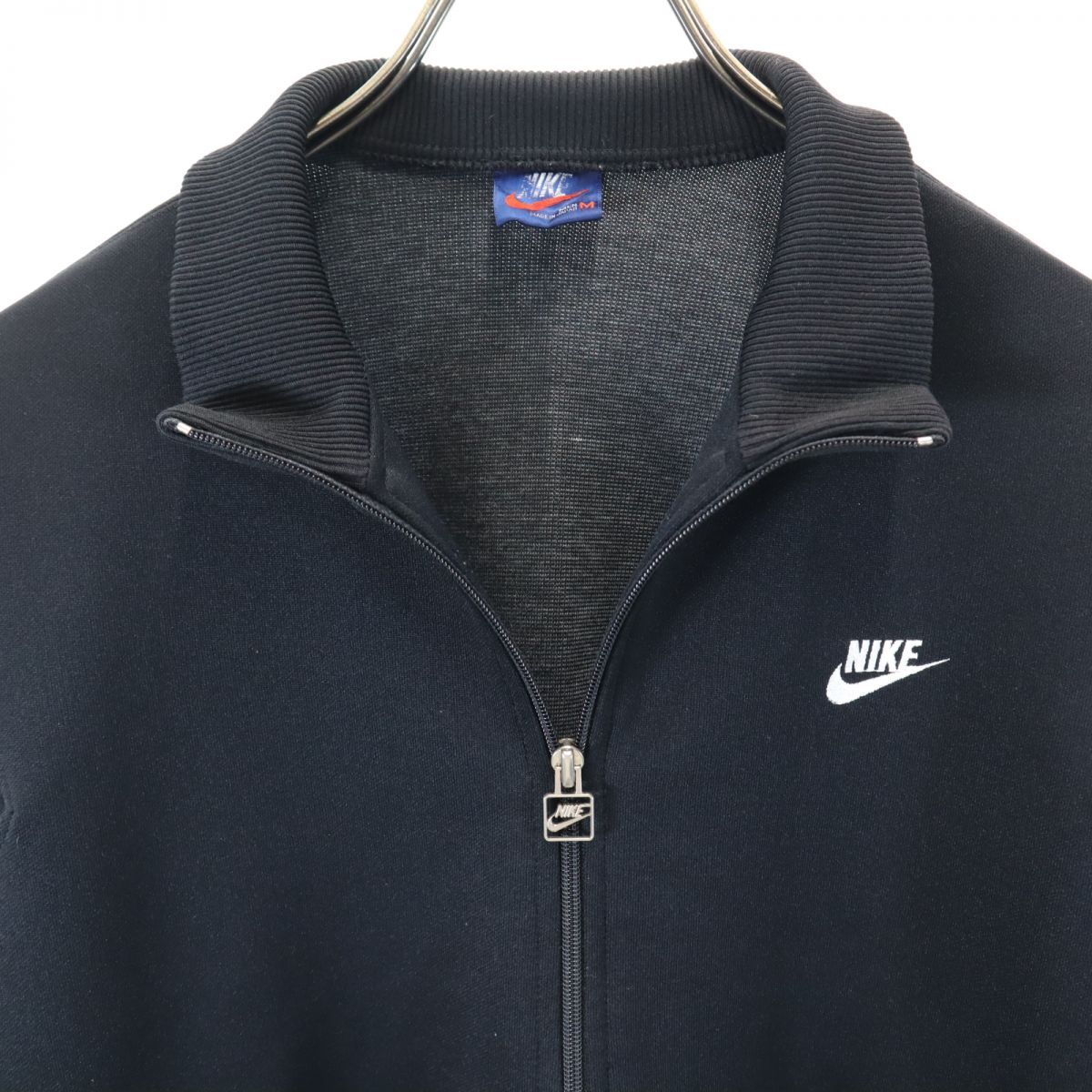 ナイキ 90s 日本製 オールド ジャージジャケット M ブラック NIKE 