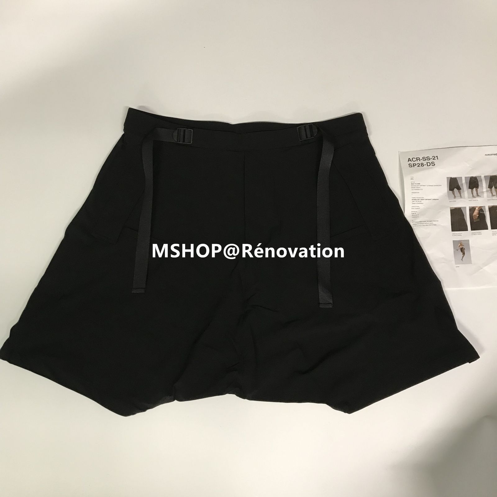 Acronym SP28-DS Shorts ショートパンツ ブラック - メルカリ