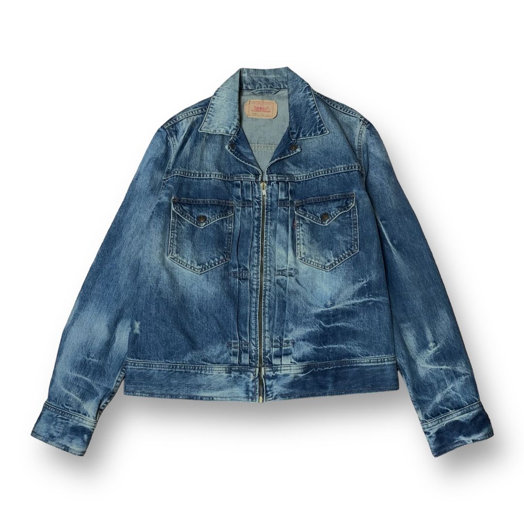 00s Euro Levi's 70311 Denim Jacket ユーロリーバイス デニムジャケット 長袖 インディゴ Lサイズ クロアチア製  センタープリーツ ジップアップ シンチバック - メルカリ