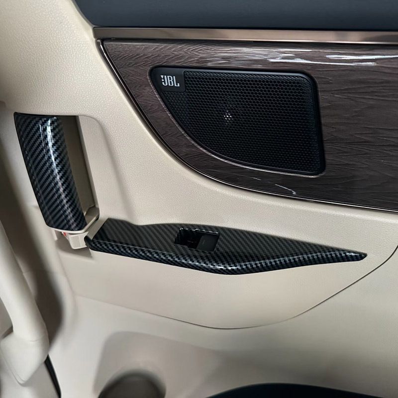 たおページ 送料無料】23年型アルファード カーボン調内装45点セット 排フレーム