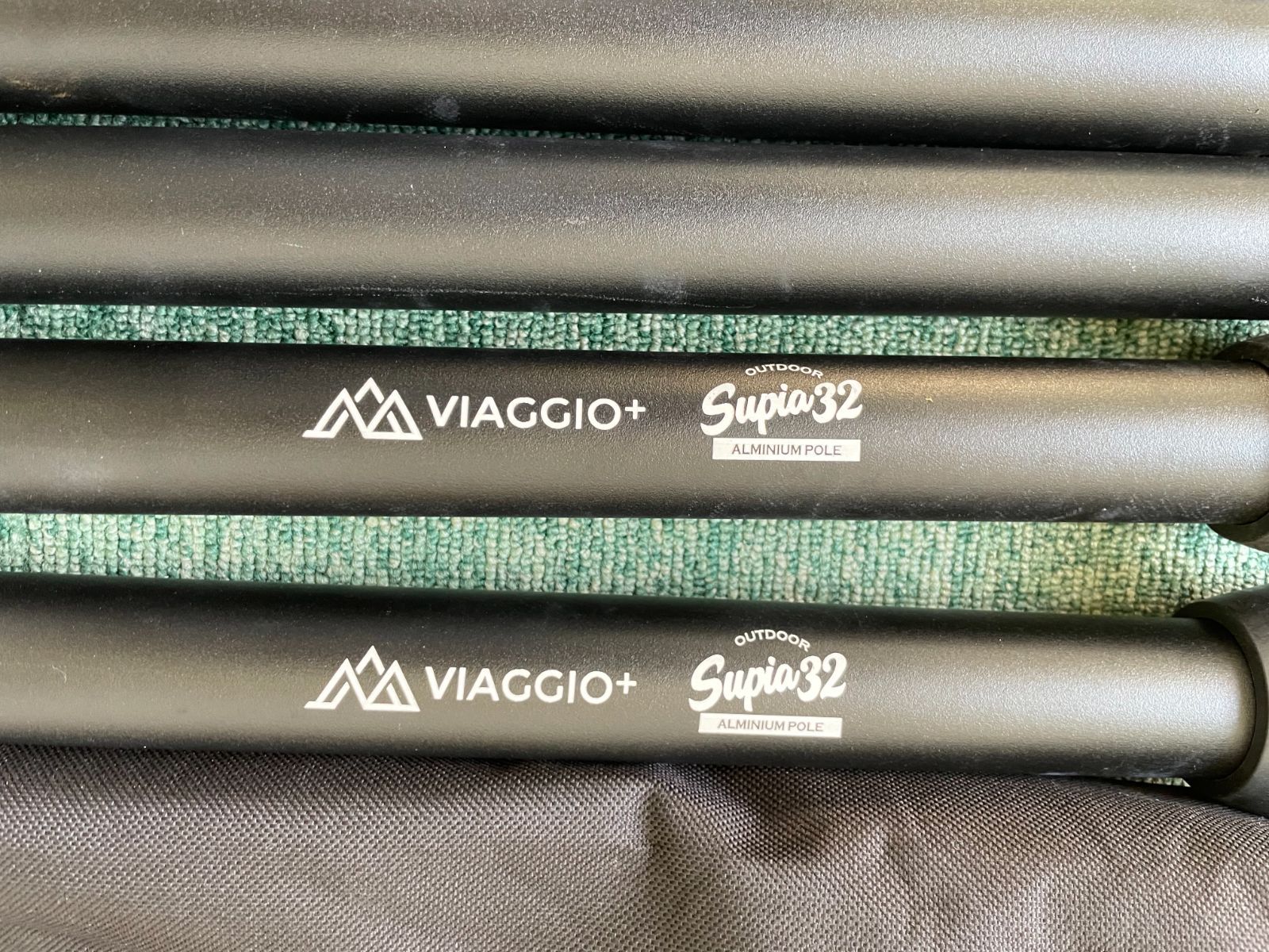 VIAGGIO+ Supia32 アルミニウムポール　2本セット Amazon | Viaggio+ タープポール テントポール 2本セット 収納