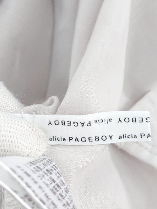◇ PAGEBOY ページボーイ ALICIA オープンカラー 胸ポケット