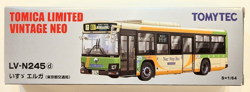 トミカリミテッドヴィンテージネオ いすゞ エルガ 東京都交通局 トミカリミテッドヴィンテージ NEO TLV-N139g いすゞエルガ（東京都