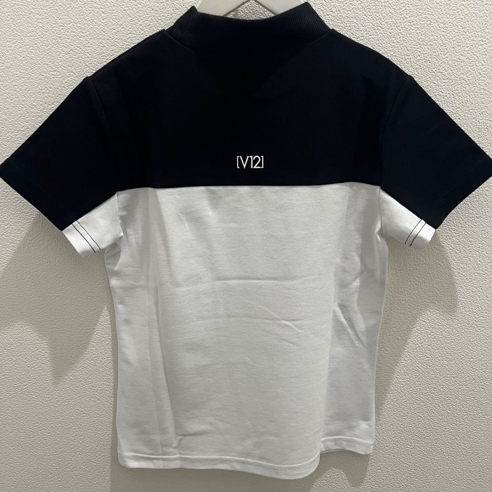 30%OFF】 V12 V-12 ゴルフ レディース V122410-MK04 2TONE MOCK モック