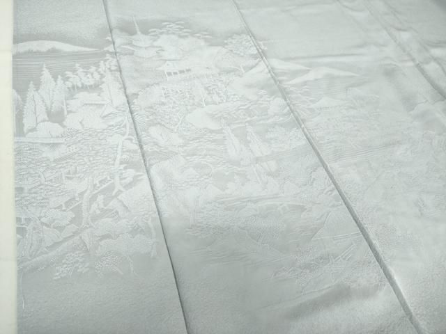 平和屋着物○京友禅作家 山科春宣 黒留袖 松文 たたき染め 正絹