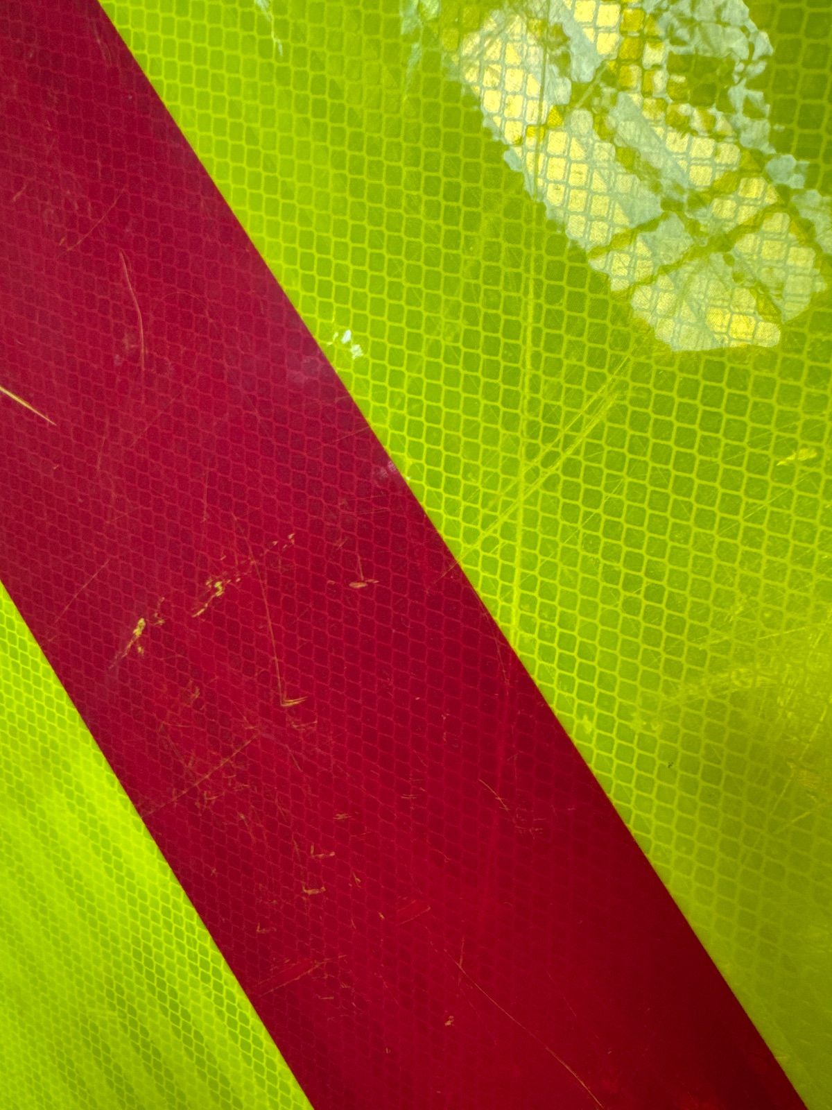 蛍光二方向矢印板 赤矢印 工事 折りたたみ HRDEVELOPMENT_JP