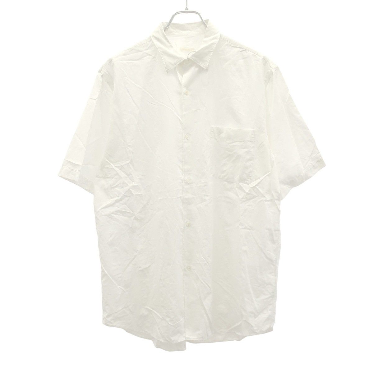 COMOLI コモリ 19SS ショートスリーブ コットン シャツ P01-02008 ホワイト 3