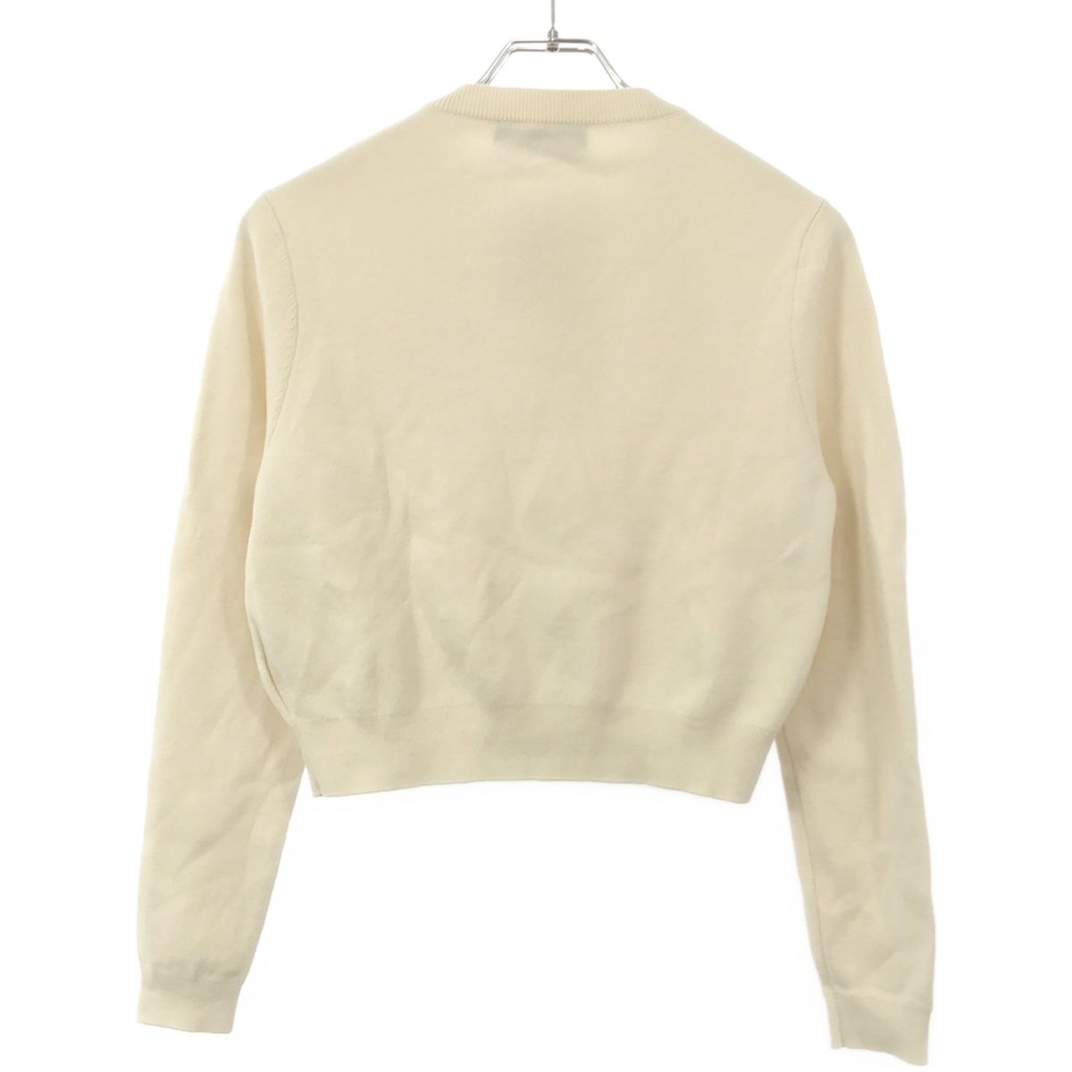 CABaN キャバン コットンカシミヤクルーネックカーディガン 