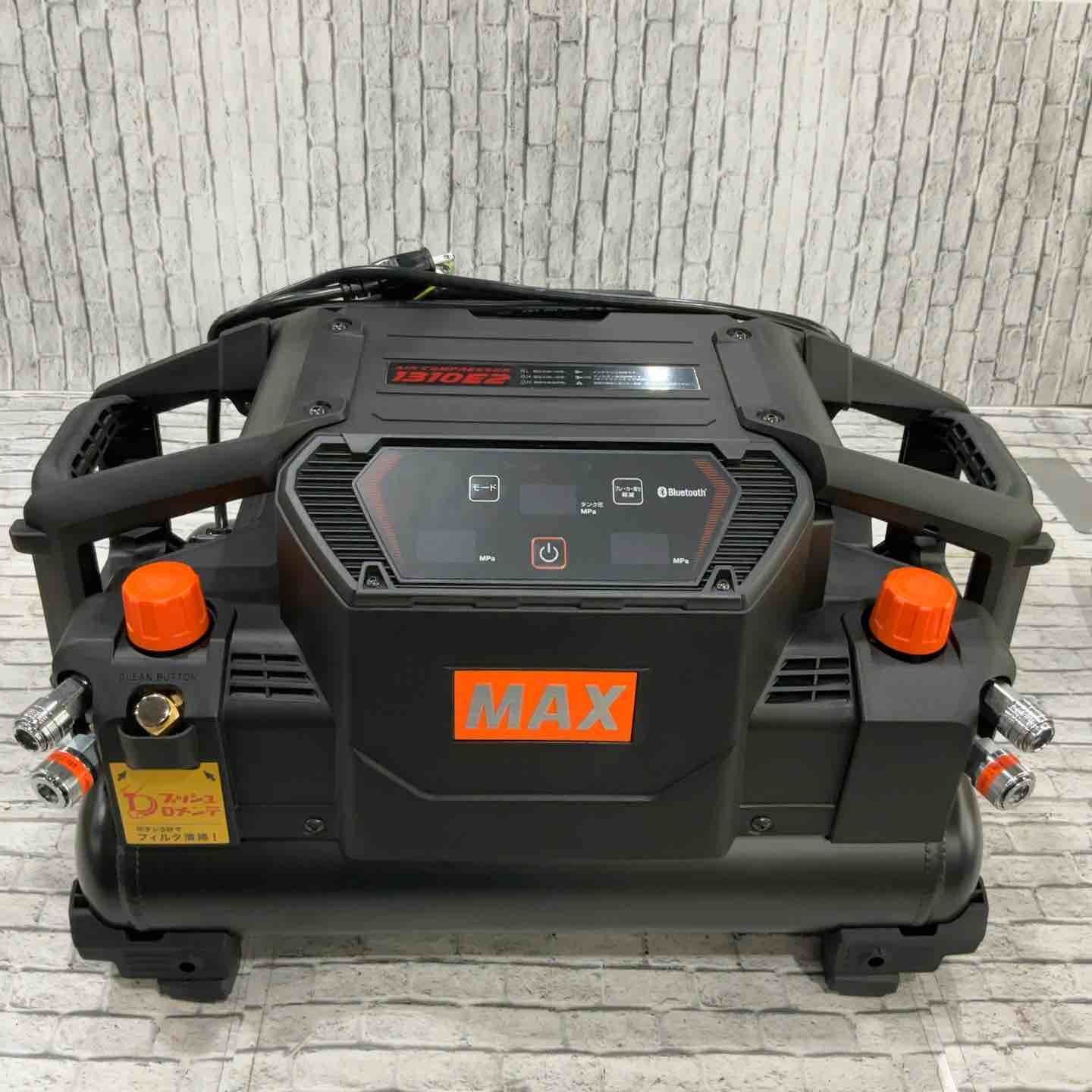 ♥品 マックス MAX 高圧 エアコンプレッサー AK-HH1310E2_ブラック 川口店