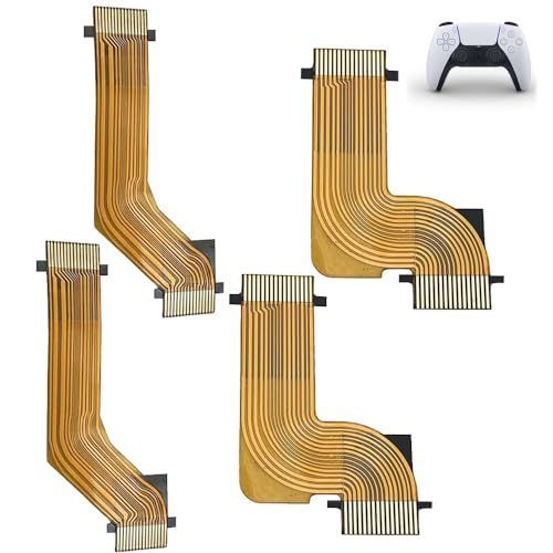 PS5 コントローラーケープル L1L2 R1R2 4個セット フレックスケーブル安定した絶妙な交換用コントローラートリガーボタンケーブル PS5 コントローラー用（左右に2つずつ）