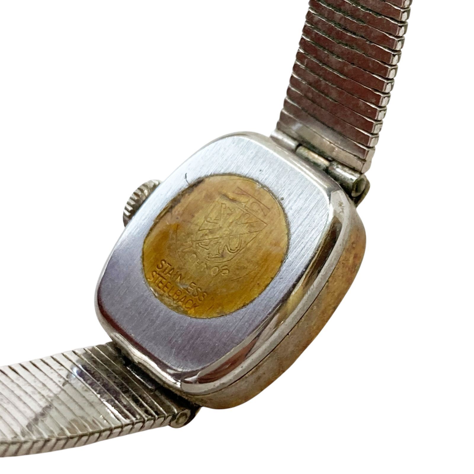 中古 ○テクノス/Technos○レディース 手巻き腕時計 スター
