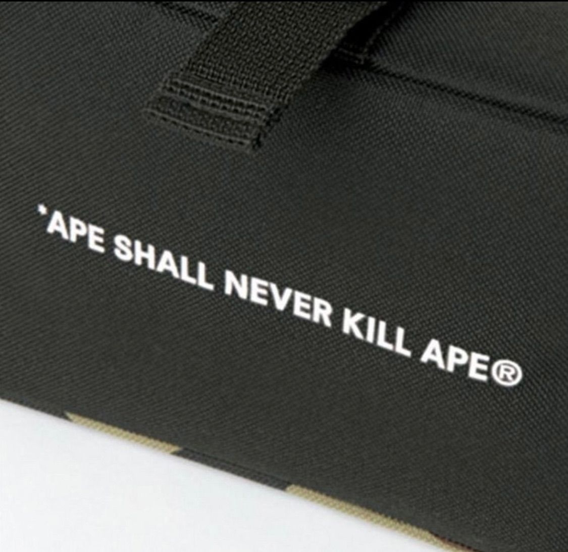 BAPE◇A BATHING APE／◇ショルダーバッグ／迷彩◇付録品ノベルティ 