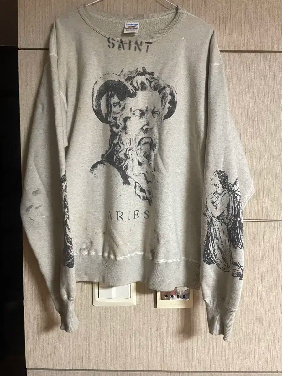 m SAINT MICHAEL(セント マイケル) x アリス スウェットシャツ