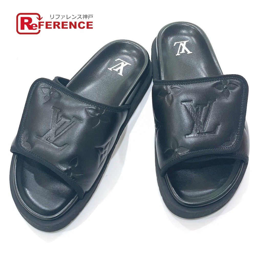 ルイヴィトン　マイアミラインミュール　サンダル　エンボス　ジャイアントモノグラム 楽天市場】【中古】LOUIS VUITTON「マイアミ・ライン ミュール