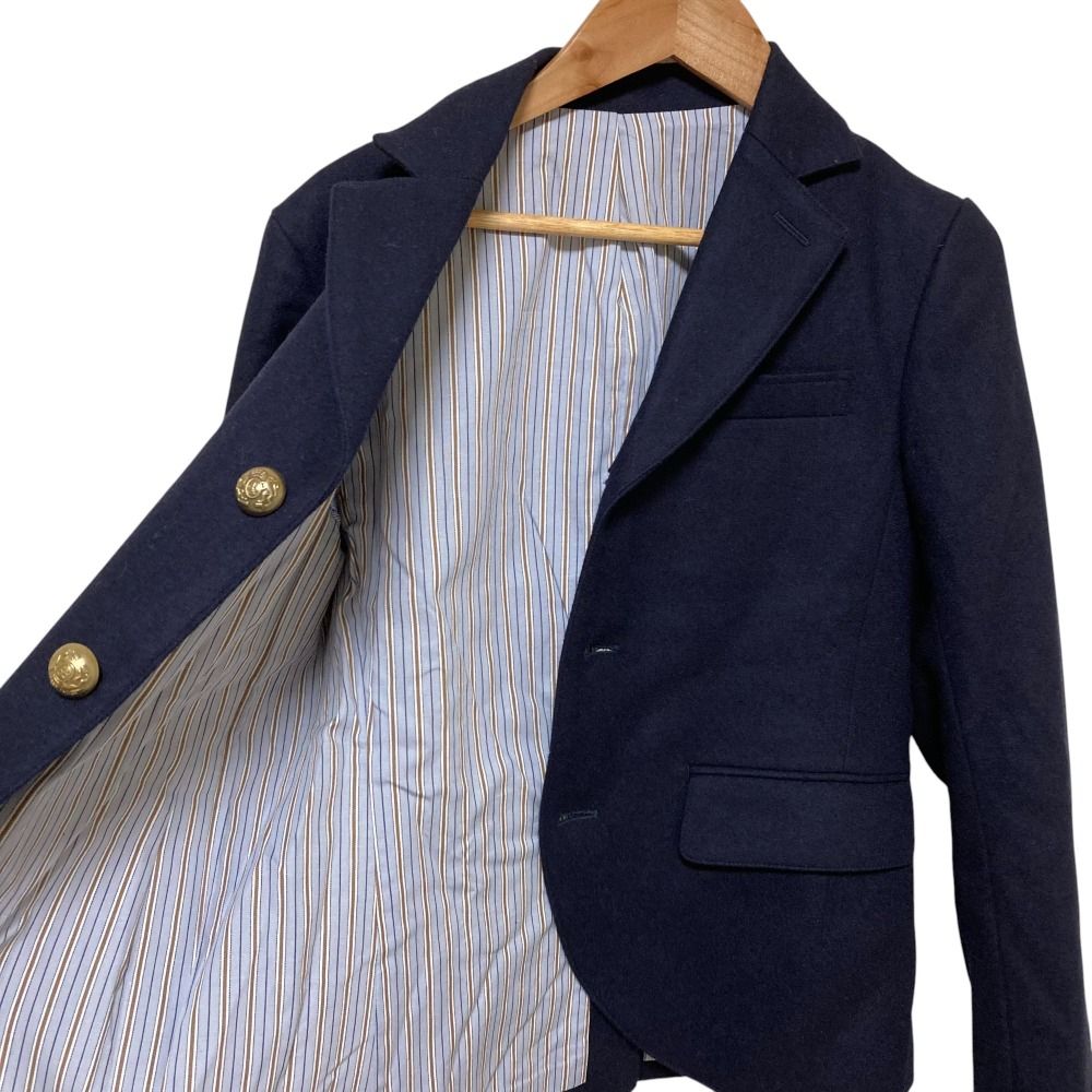 Beams Boy ビームスボーイ 金ボタン ブレザー テーラード ジャケット 美品 BEAMS BOY ビームスボーイ 金ボタン ブレザー サイズ1号