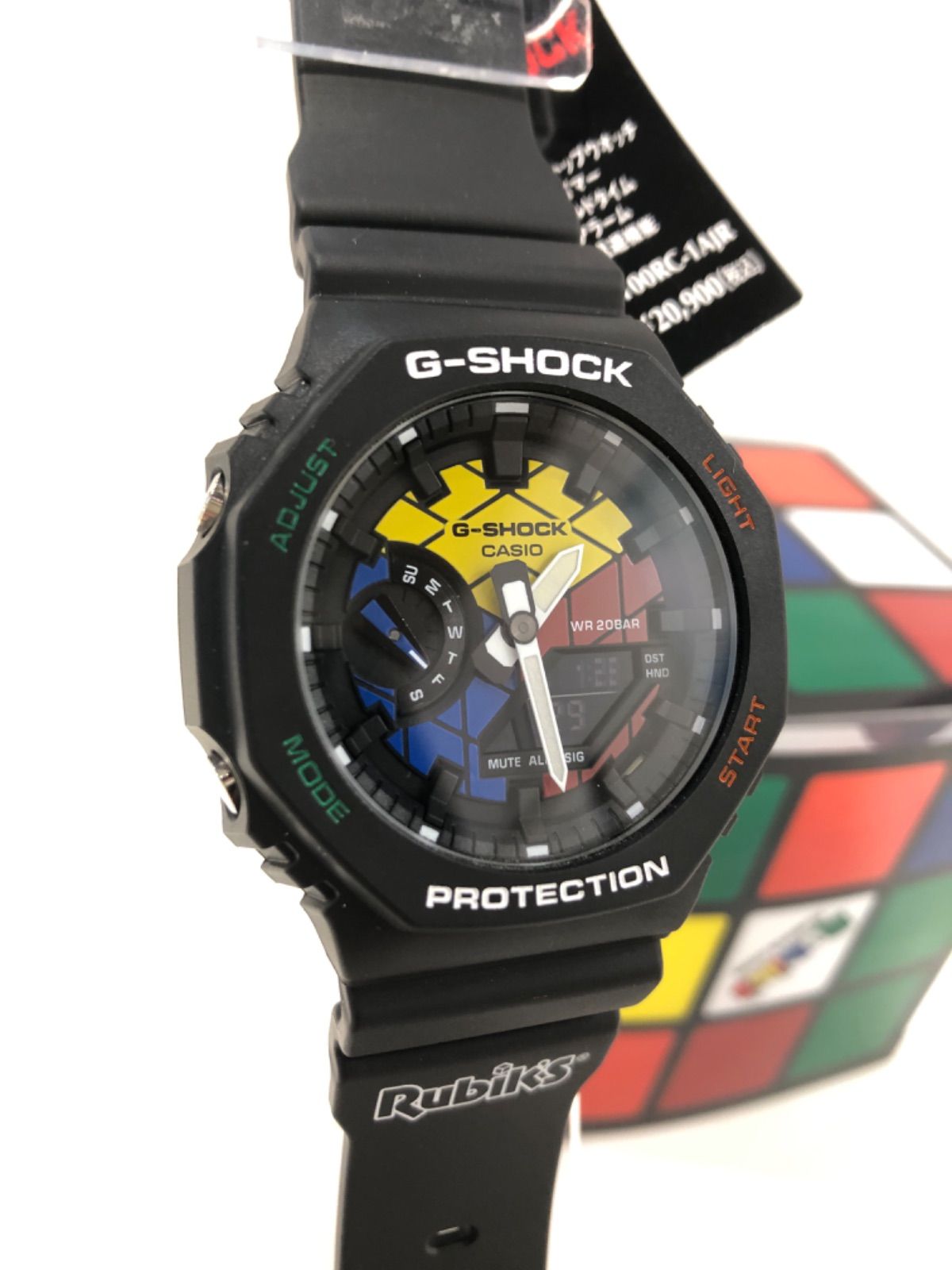 新品正規品】G-SHOCK ルービックキューブGAE-2100RC-1AJR - 腕時計専門