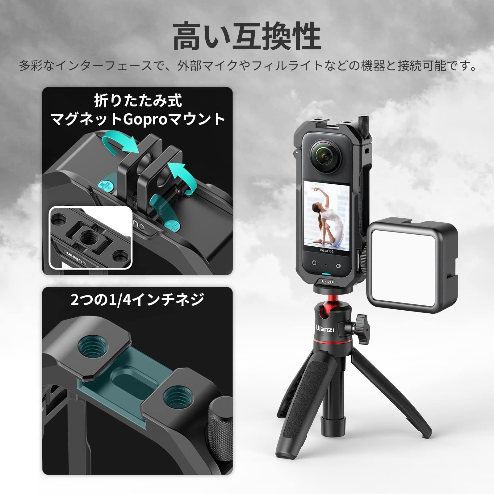国産日本製GoPro HERO5 SESSION ※ハウジング、マウント付 アクションカメラ・ウェアラブルカメラ