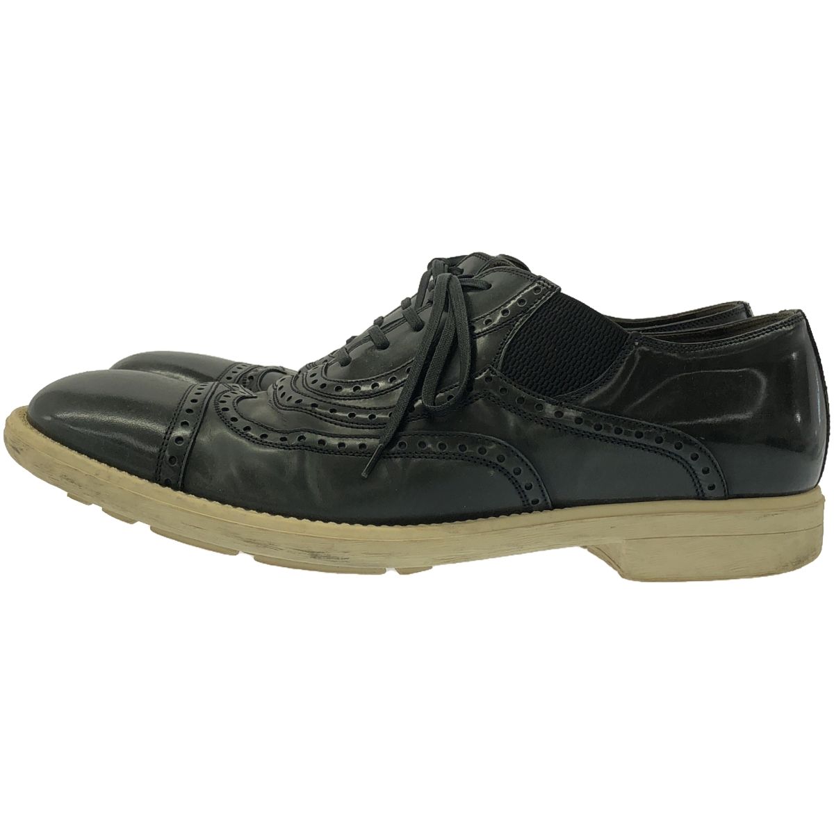 DOLCE&GABBANA ドルチェ＆ガッバーナ クォーターブローグレザードレス