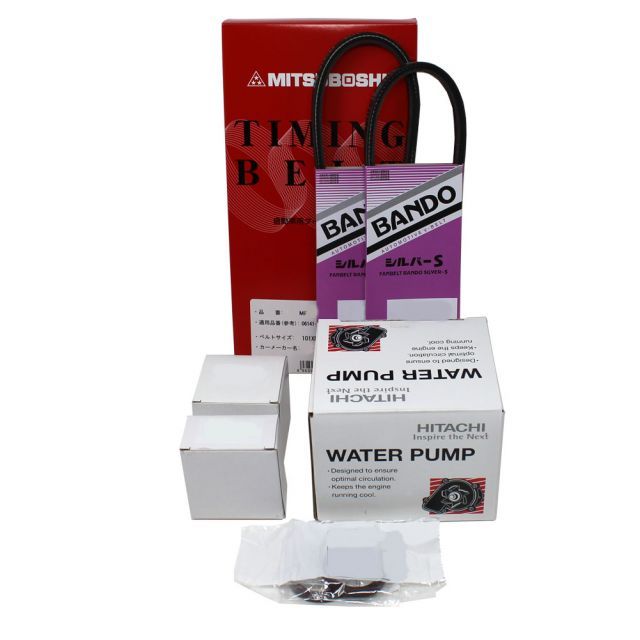 タイミングベルトとファンベルトセット オイルシール付 ホンダ アクティ HA3 HA4 H02.02～H11.07用 8点セット MFHC2002 GT90270 GT90300 H3-041E RAF2265 RAF3300 A6618 A6611 タイミ