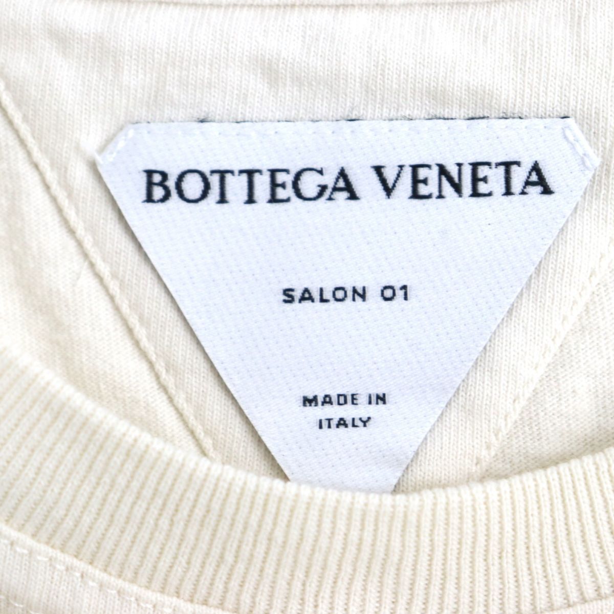 極美品◇2020年製 BOTTEGA VENETA ボッテガヴェネタ バックロゴ刺繍 