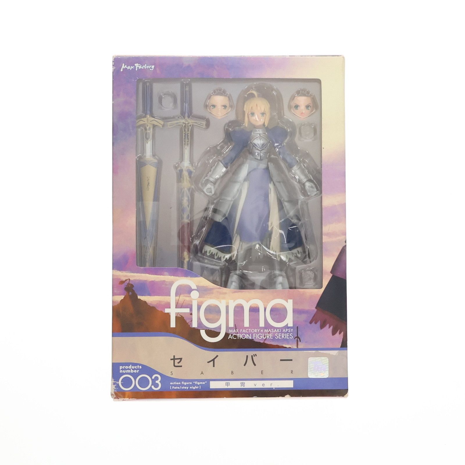 figma セイバー 003 フィギュア figma セイバー 甲冑ver.