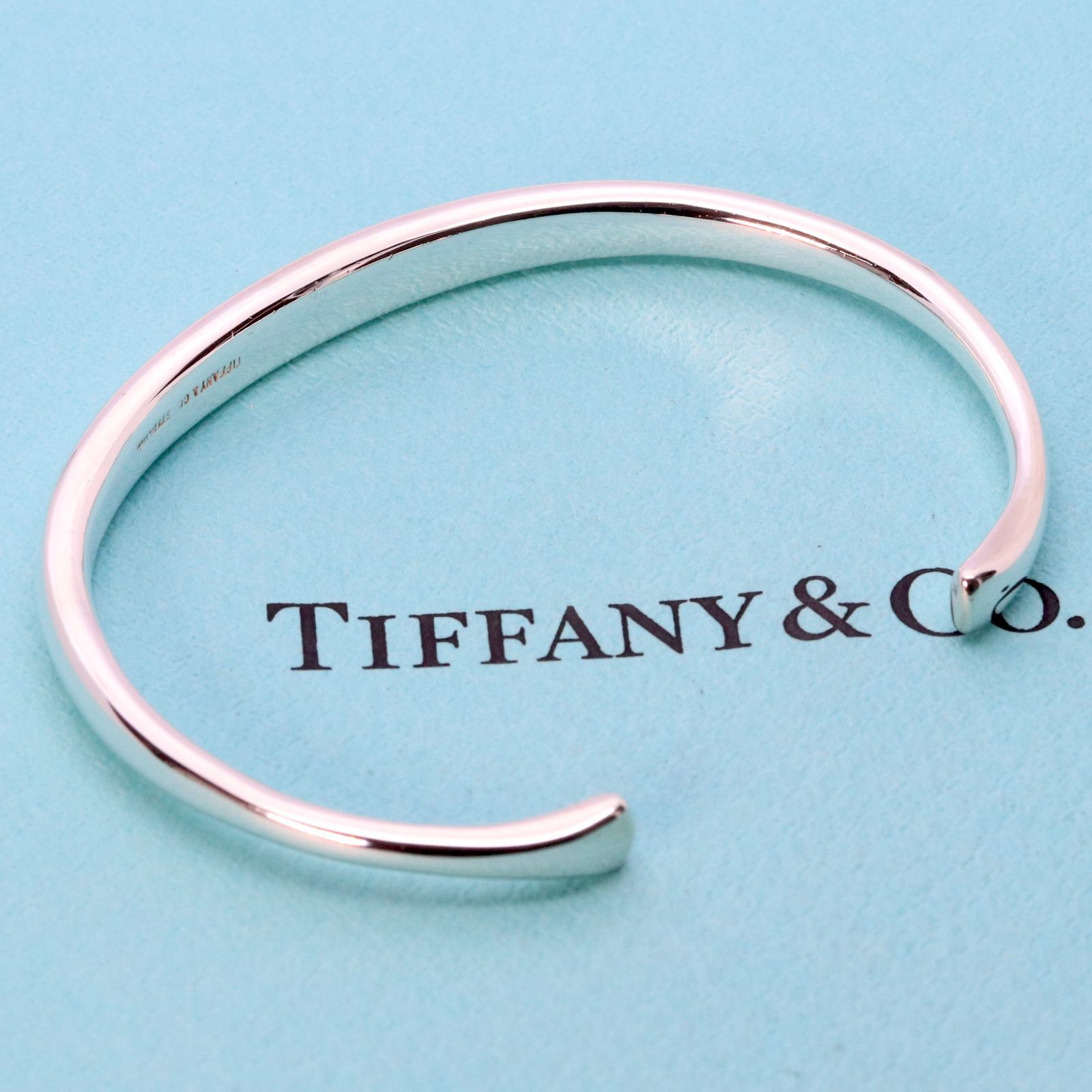 tiffany シルバーバングル 楽天市場】ティファニー オープンスクエア バングル