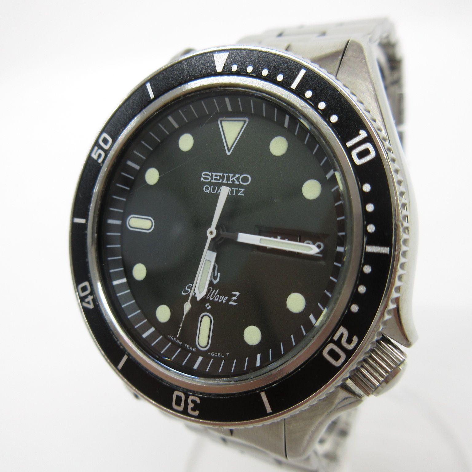 SEIKO/ｾｲｺｰ/QUARTZ/SILVER WAVE Z/7564-6060/MENS/DIVER - メルカリ