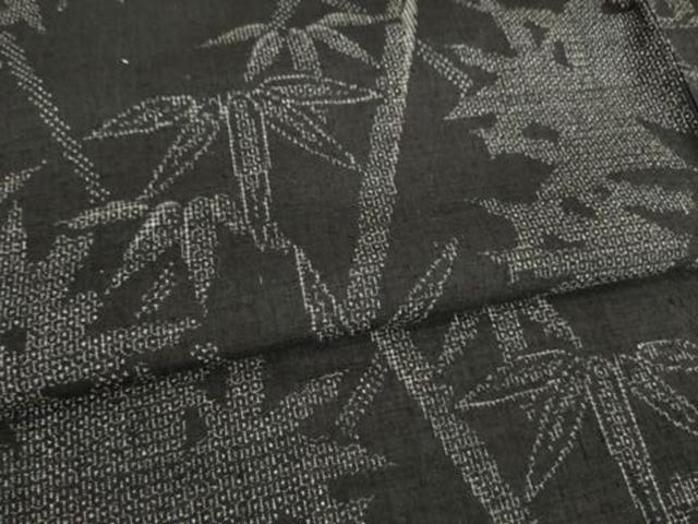 平和屋着物○結城紬 100亀甲 縞 ますいわ屋扱い 正絹 逸品 CAAX1037vf