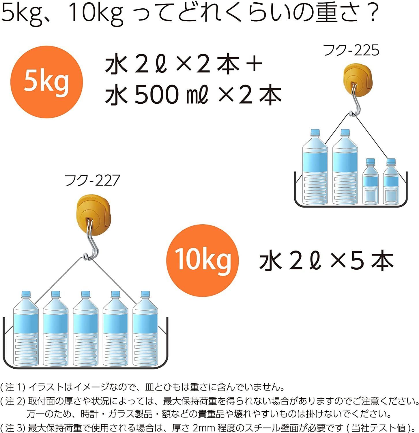 コクヨ　超強力マグネットフック　タフピタ　10kgタイプ　フク-227