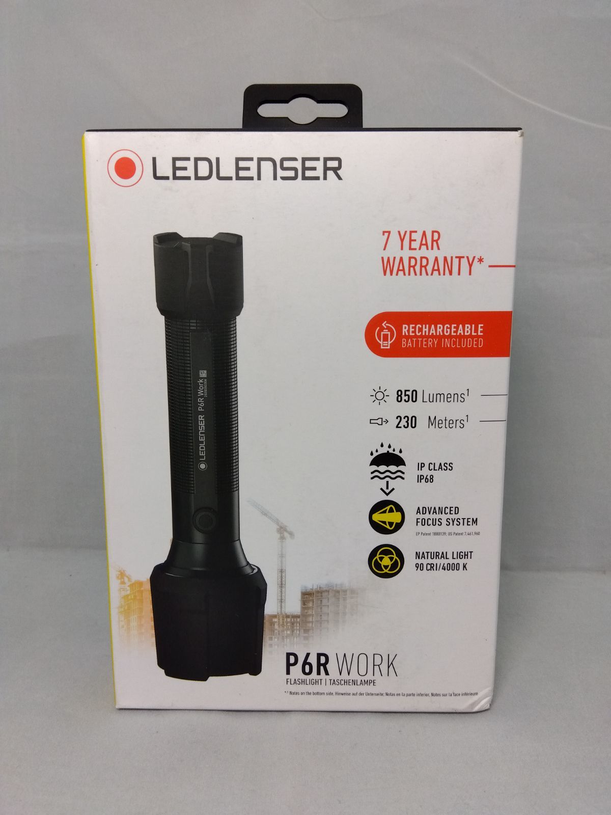 レッドレンザー LED LENSER Pシリーズ P6R Work 502186 懐中電灯 12650円