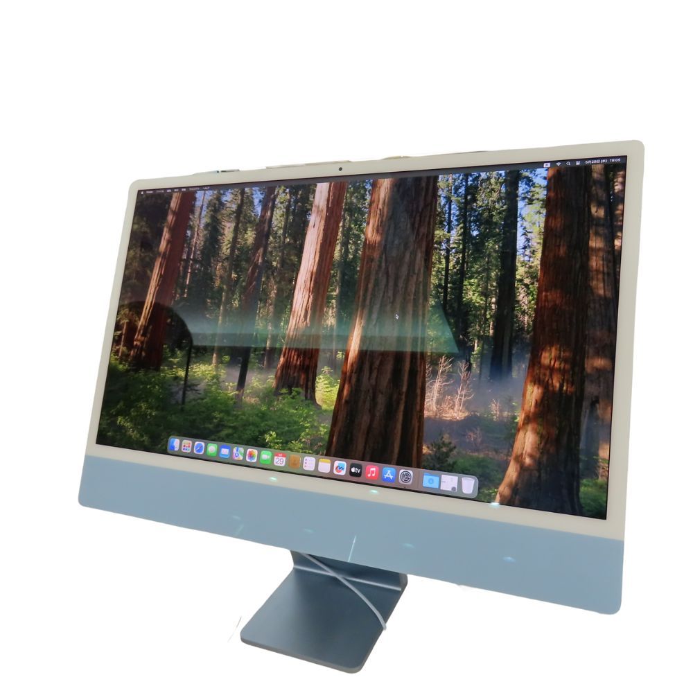 Apple アップル iMac 24inch MQRA3J|A A2874 4.5K 一体型 M3 8コア 8GB SSD256GB アイマック ブルー A2502071 無料ギフトラッピング承ります
