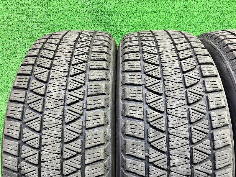 BRIDGESTONE スタッドレス ブリヂストン ブリザックDM-V3 225 60RT17 4本 7ミリ 2019年