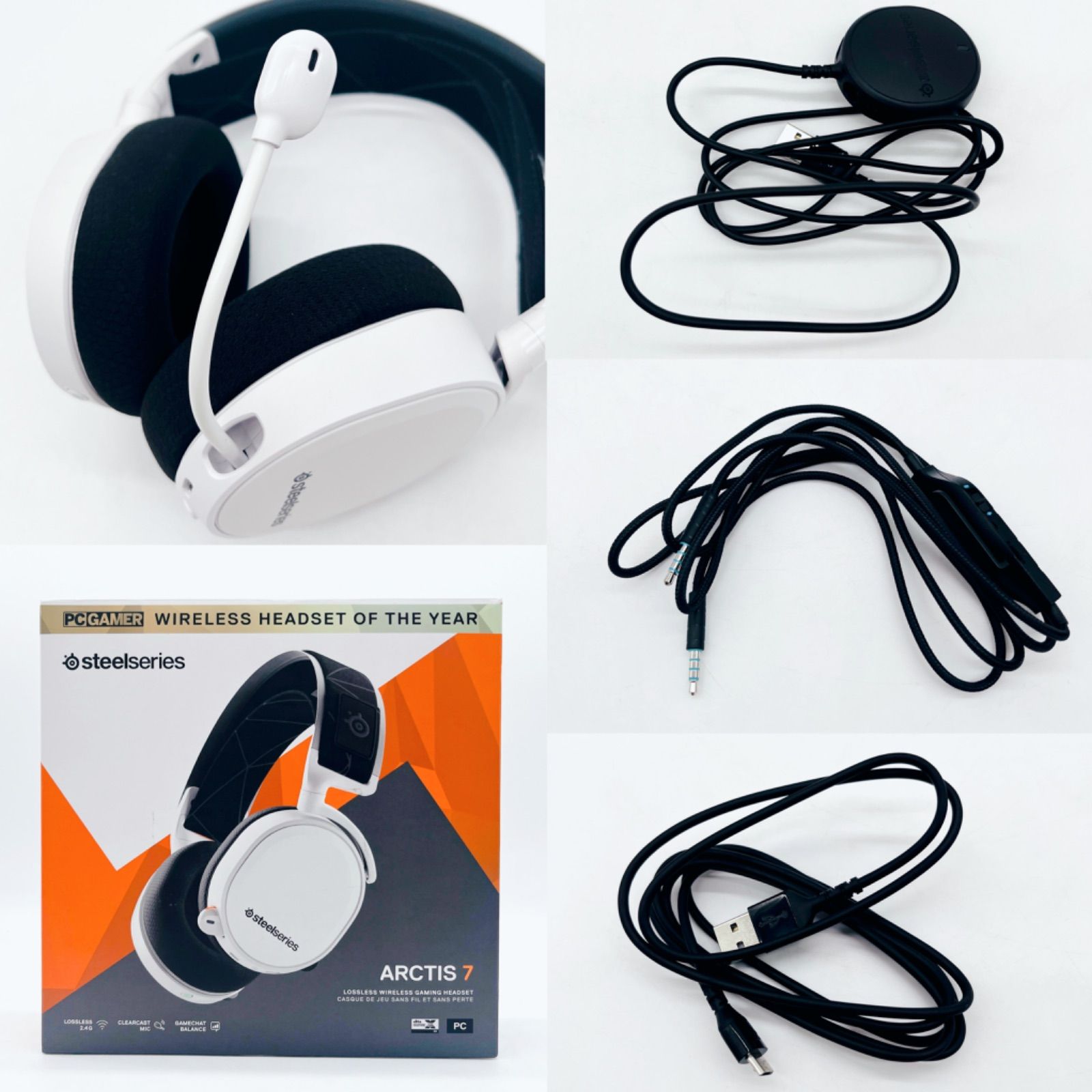 SteelSeries ゲーミングヘッドセット ワイヤレス 無線 ロスレス低遅延