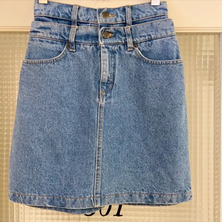FENDI / denim skirt double waist(フェンディ) デニム FENDI / denim skirt double waist(フェンディ) デニム