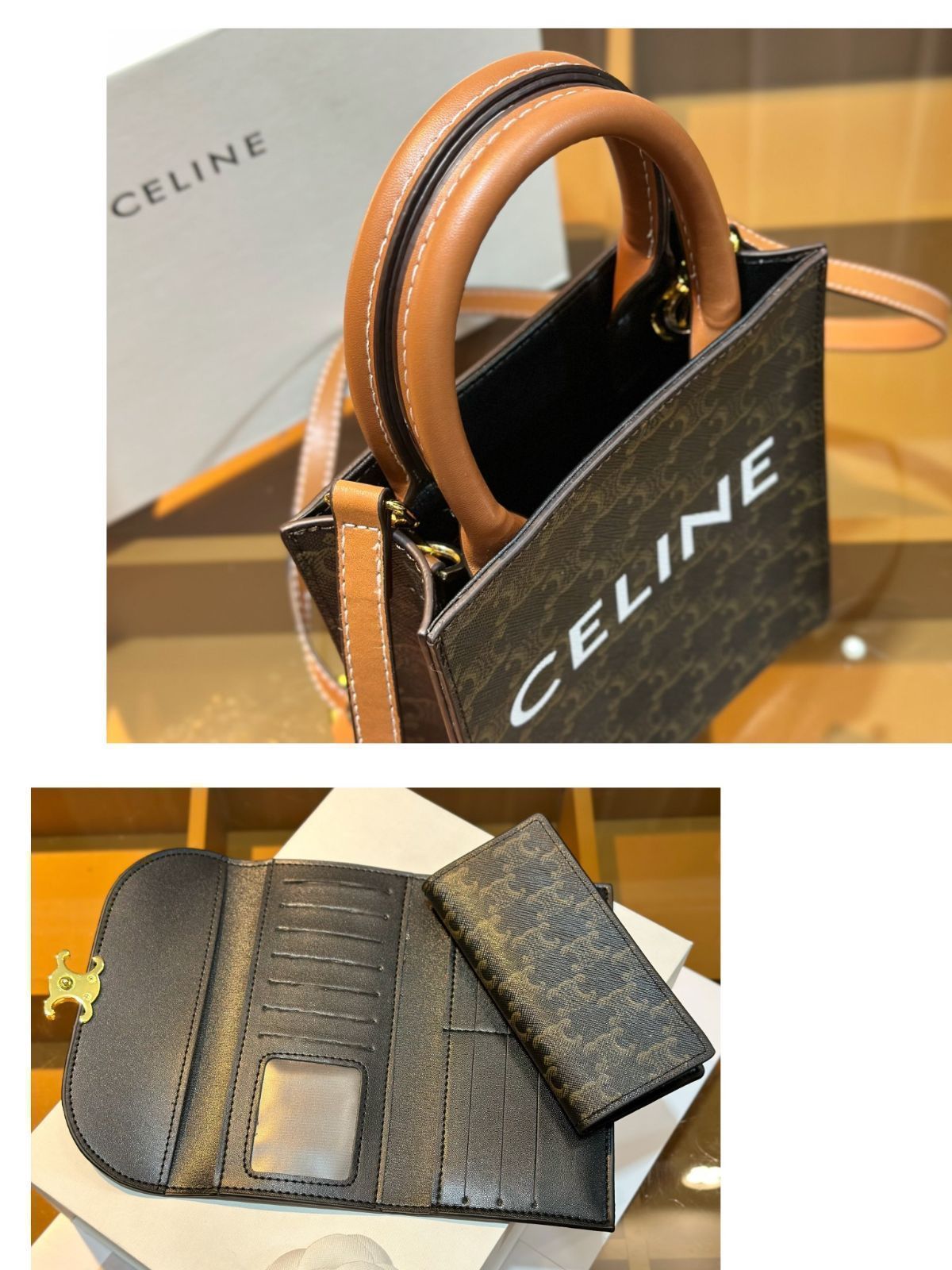 大人気 Celine セリーヌ ショルダーバッグ ハンドバッグ 財布 3