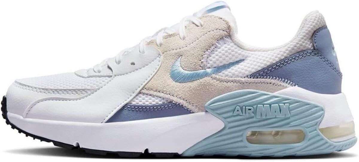 ナイキ エア マックス エクシー W AIR MAX EXCEE ホワイト|ベージュ|ライトブルー CD5432-138 24.0cm 24.0 cm