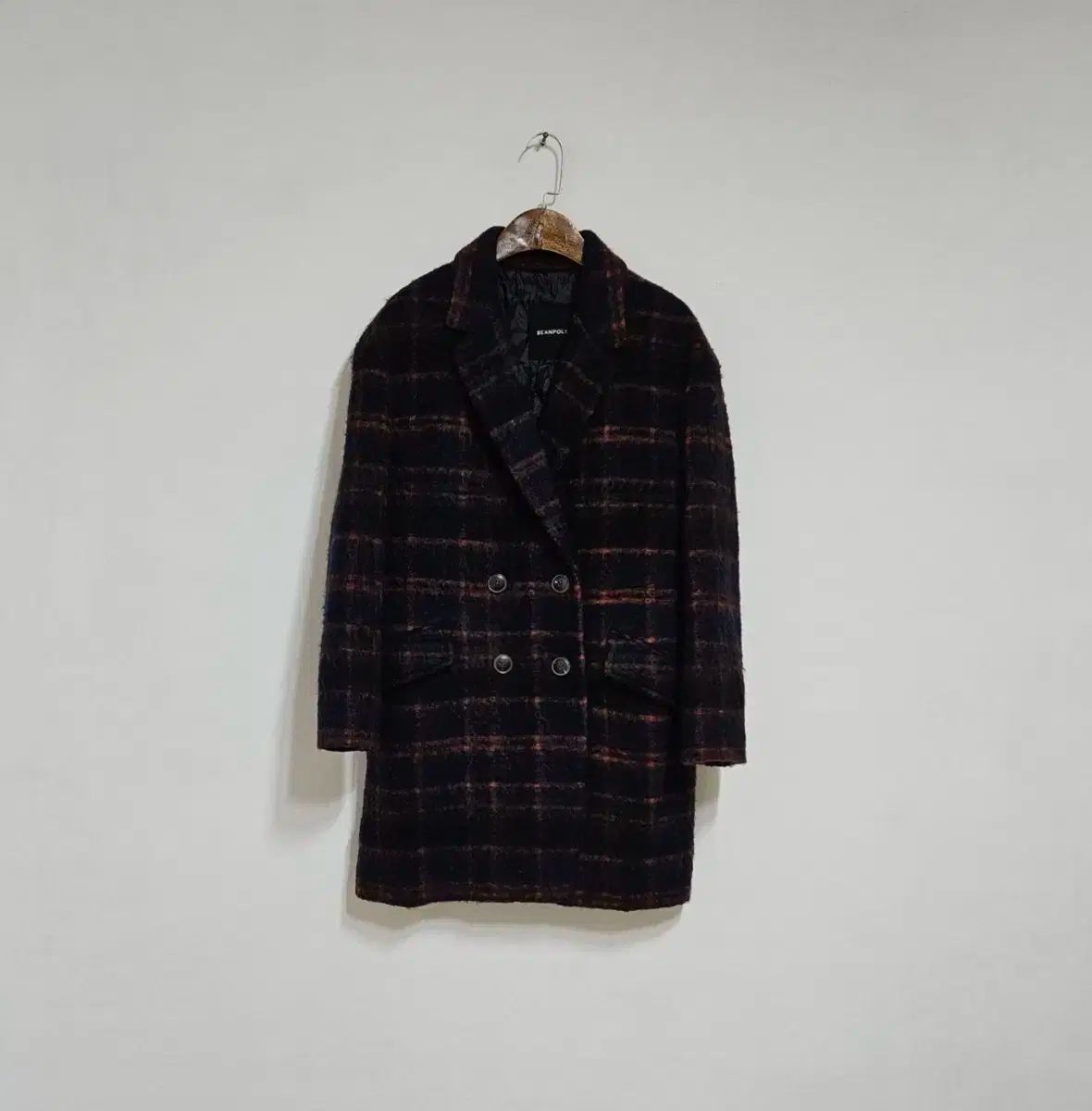 ビーンポール モヘアウール キルティングコート