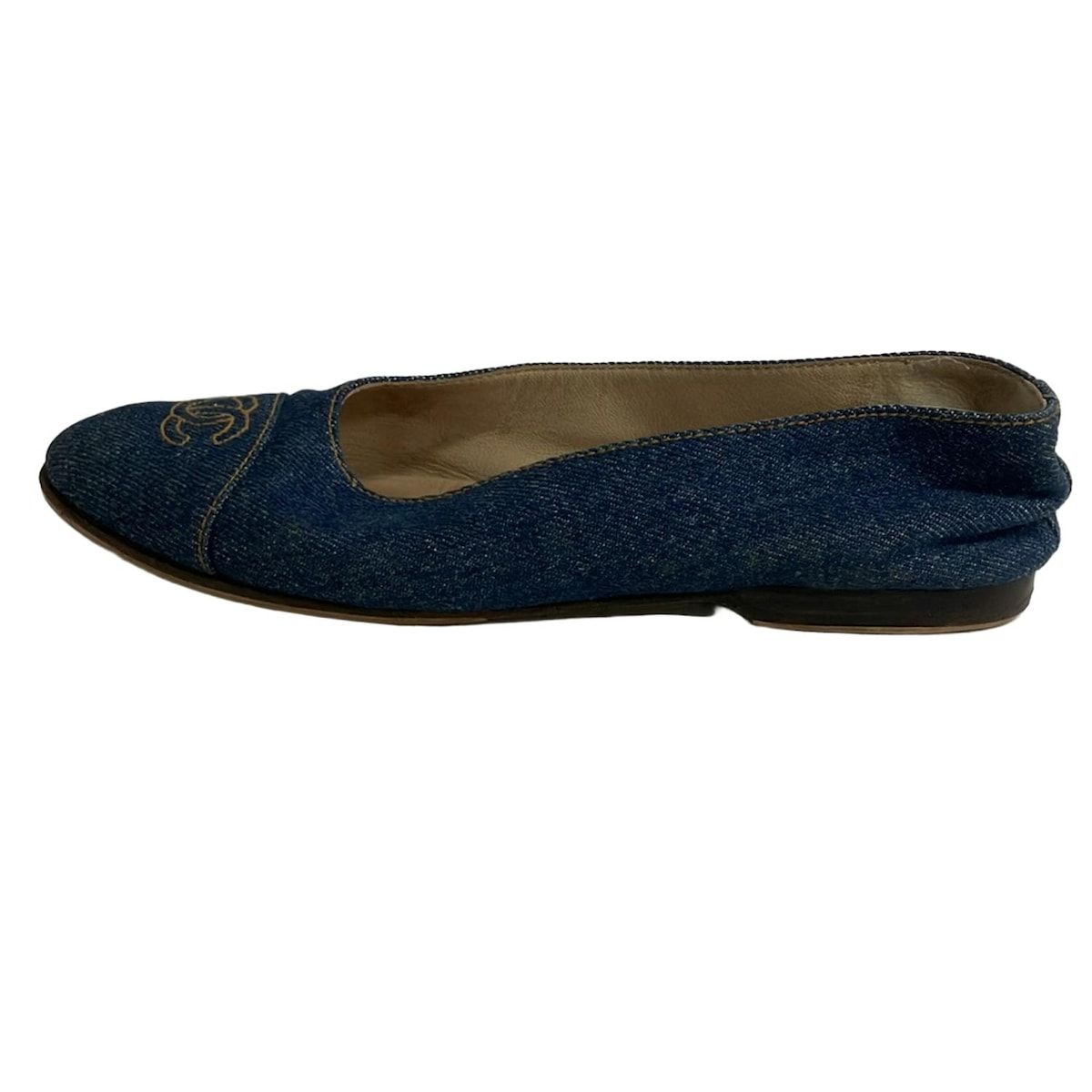 シャネル CHANEL バレエシューズ フラットシューズ ココマーク37 CHANEL(シャネル) フラットシューズ 37 レディース ココマーク