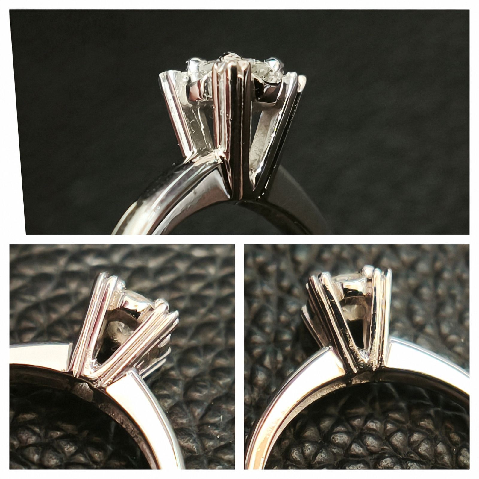 売り切り価格950プラチナ ダイヤモンドリング 13号 Classic jewellers】DIAMOND ダイヤモンド 0.16ct プラチナ 950 リング