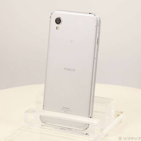 AQUOS ＳＨＶ43・３２GBかんたんシルバー ゲオ公式通販サイト/ゲオオンラインストア【中古】【安心保証