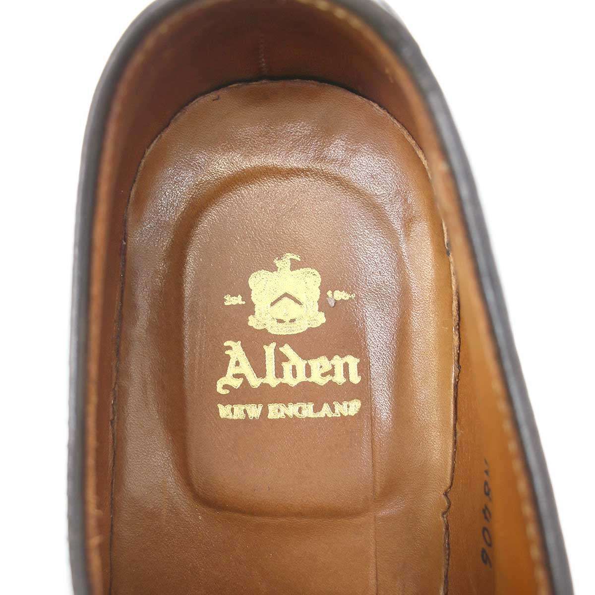 Alden オールデン ハンドソーンモンク コードバンモンクストラップ