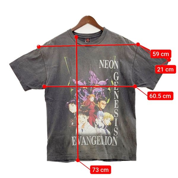 SAINT MICHAEL EVANGELION 24SS EV_SS TEE NEON GNSIS エヴァンゲリオン Tシャツ 半袖 カットソー  セントマイケル トップス DM12039□ - メルカリ