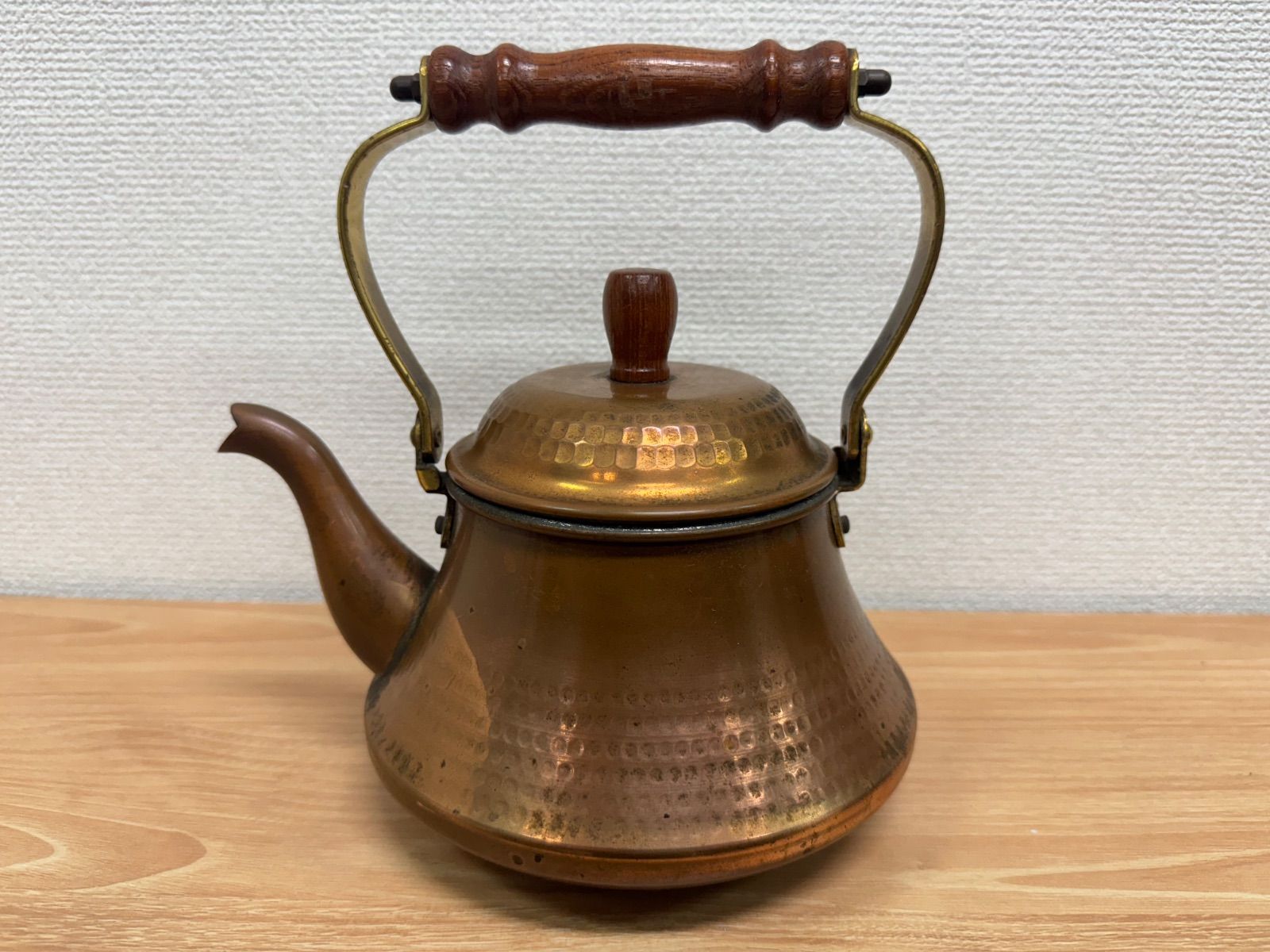 ⭐︎【SALE】【アンティーク】SS 島本製作所 銅製やかん ケトル - メルカリ