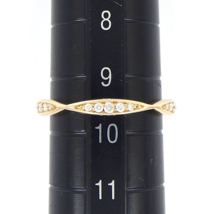 シャネル CHANEL リング カメリア フルエタニティ J10801 ダイヤモンド 計0.22ct K18PG 9.5号 50 SIROKUMA-CORPORATION_COM