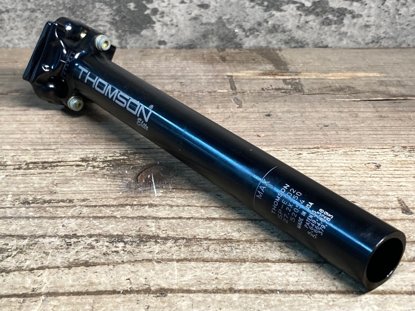 JE040 トムソン THOMSON ELITE アルミ シートポスト Φ27.2 250mm