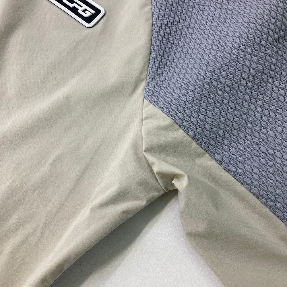 サイズ：4 CPG GOLF シーピージーゴルフ  切替 ニットジップジャケット  グレー系 [240101453272] ゴルフウェア メンズ ストスト CPG GOLF シーピージーゴルフ 切替 ニットジップジャケット