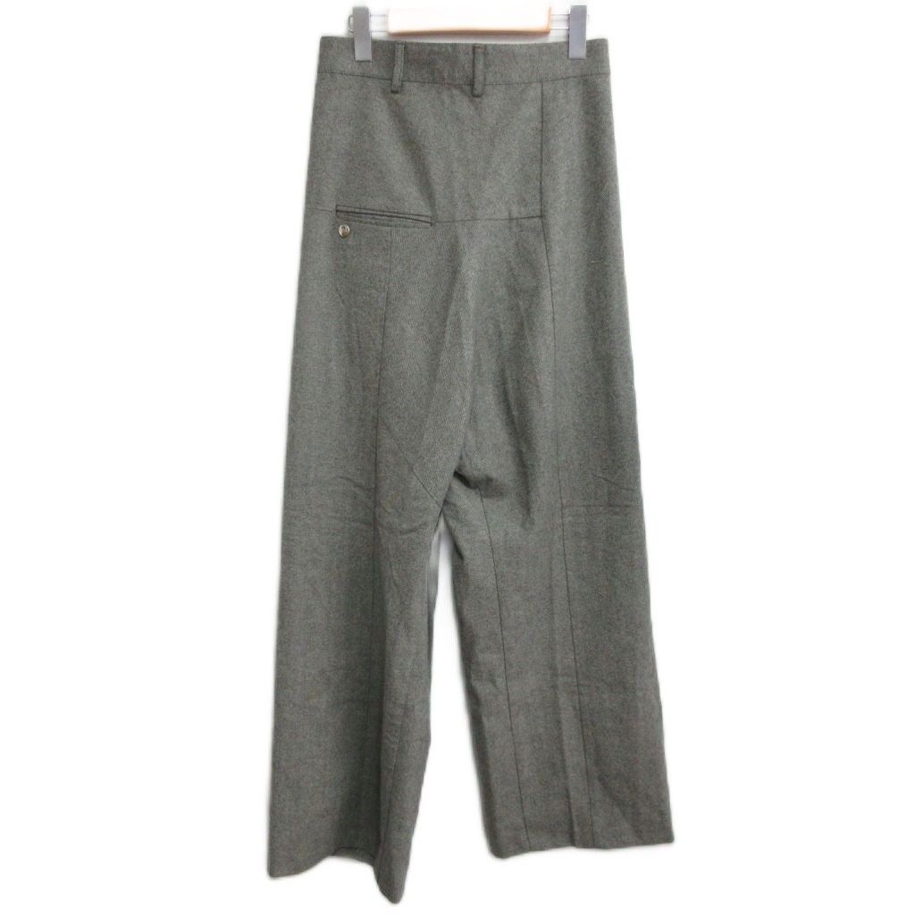 ブレス BLESS n°28 アーカイブ バージンウール 変形ワイドパンツ  