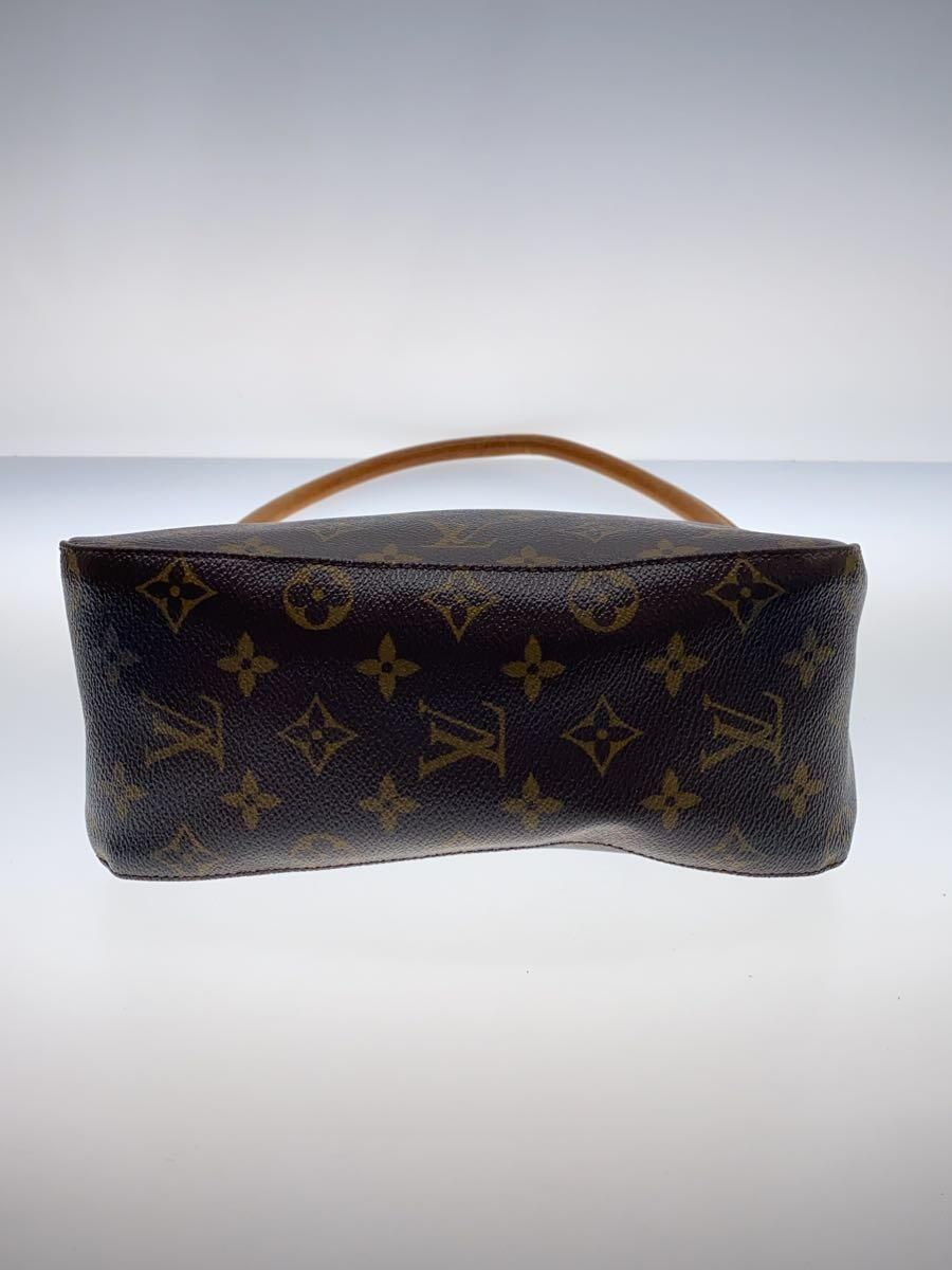 LOUIS VUITTON ルーピングMM_モノグラム・キャンバス_BRW トートバッグ M51146 PVC ブラウン - メルカリ