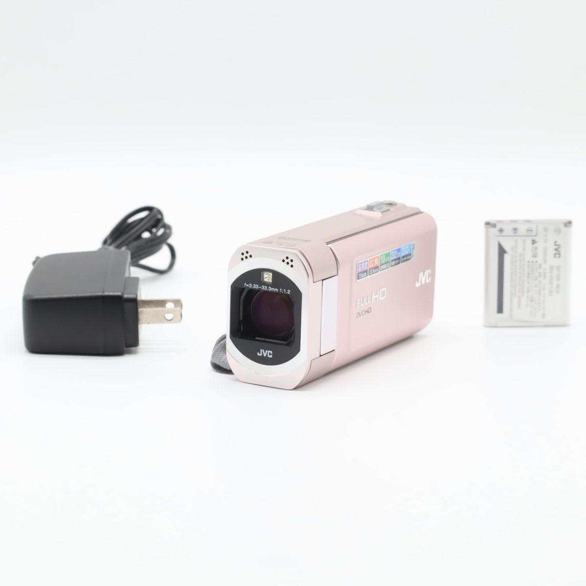 JVCケンウッド JVC EVERIO ハイビジョンメモリームービー ピンクゴールド GZ-V570-N